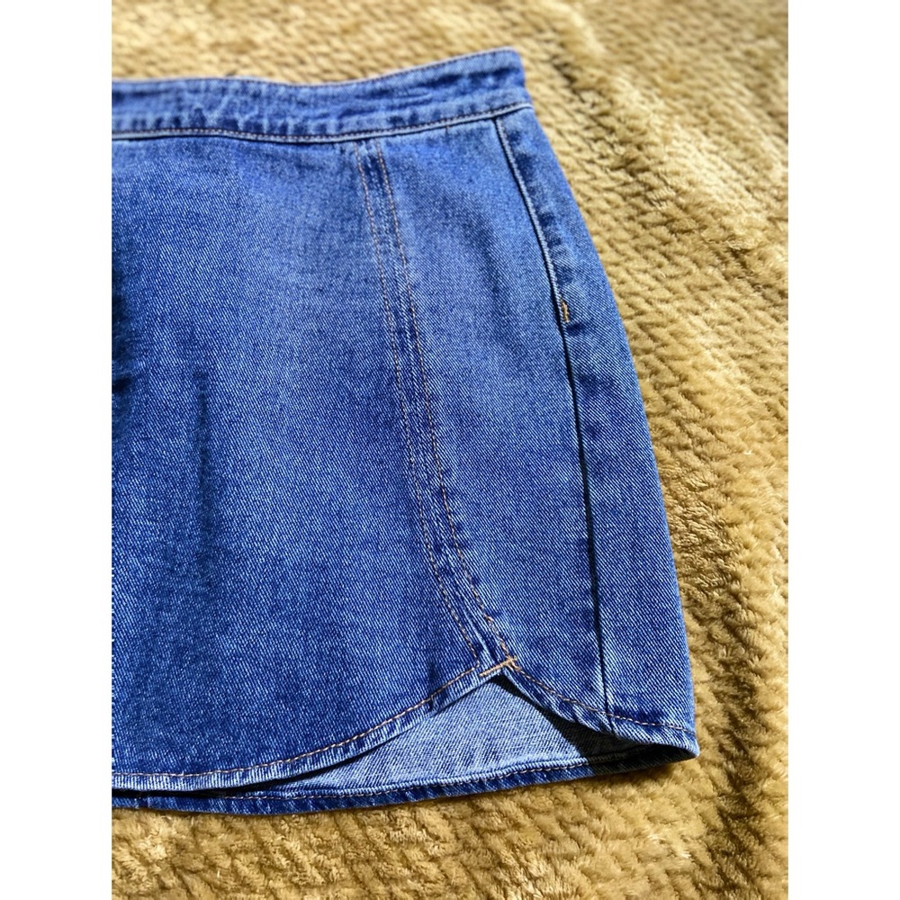 Pacsun Blue Jean Skirt, Size S (25), Mini Skirt - Picture 3 of 6